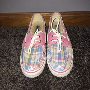 Plaid Sperry Topsider shoes